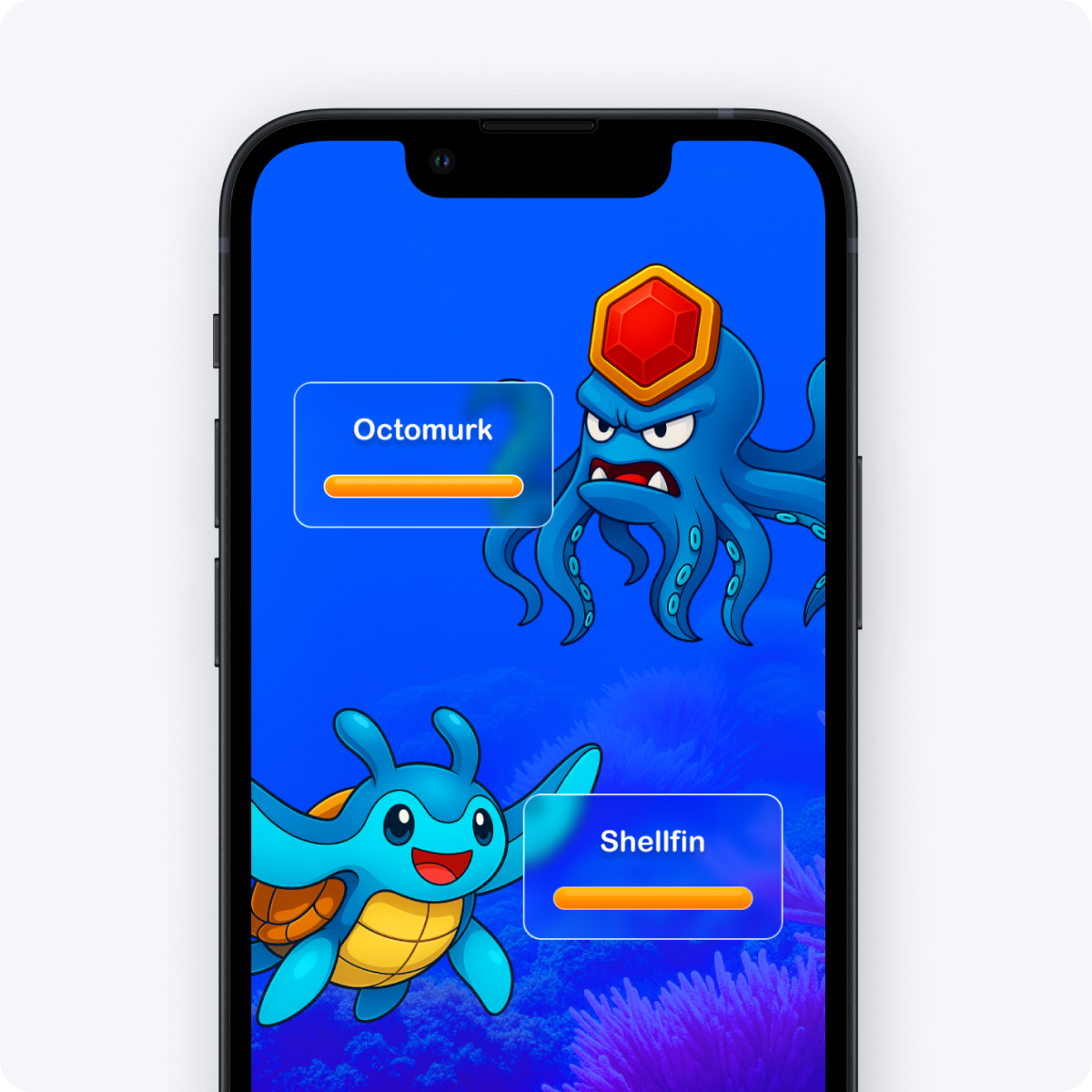 Math Monsters battle preview – hero vs. monster